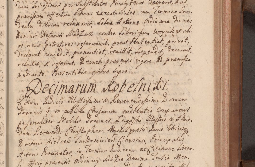Zdjęcie nr 250 dla obiektu archiwalnego: Volumen VII actorum episcopalium Joannis Małachowski, episcopi Cracoviensis, ducis Severiae de anno 1694 - 1696, quorum index ad finem videatur