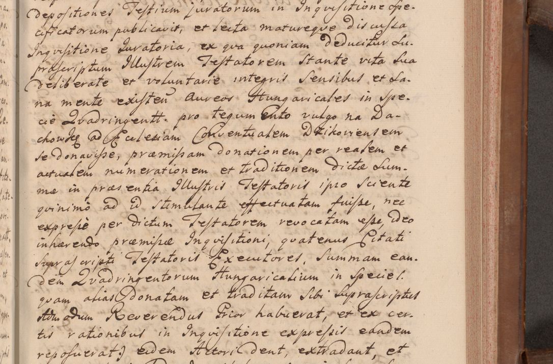 Zdjęcie nr 244 dla obiektu archiwalnego: Volumen VII actorum episcopalium Joannis Małachowski, episcopi Cracoviensis, ducis Severiae de anno 1694 - 1696, quorum index ad finem videatur