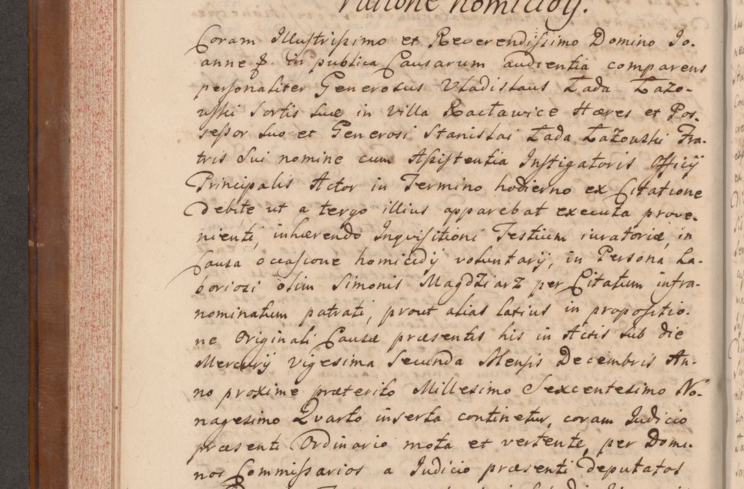 Zdjęcie nr 245 dla obiektu archiwalnego: Volumen VII actorum episcopalium Joannis Małachowski, episcopi Cracoviensis, ducis Severiae de anno 1694 - 1696, quorum index ad finem videatur