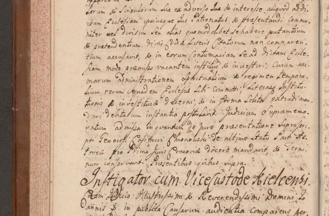 Zdjęcie nr 237 dla obiektu archiwalnego: Volumen VII actorum episcopalium Joannis Małachowski, episcopi Cracoviensis, ducis Severiae de anno 1694 - 1696, quorum index ad finem videatur