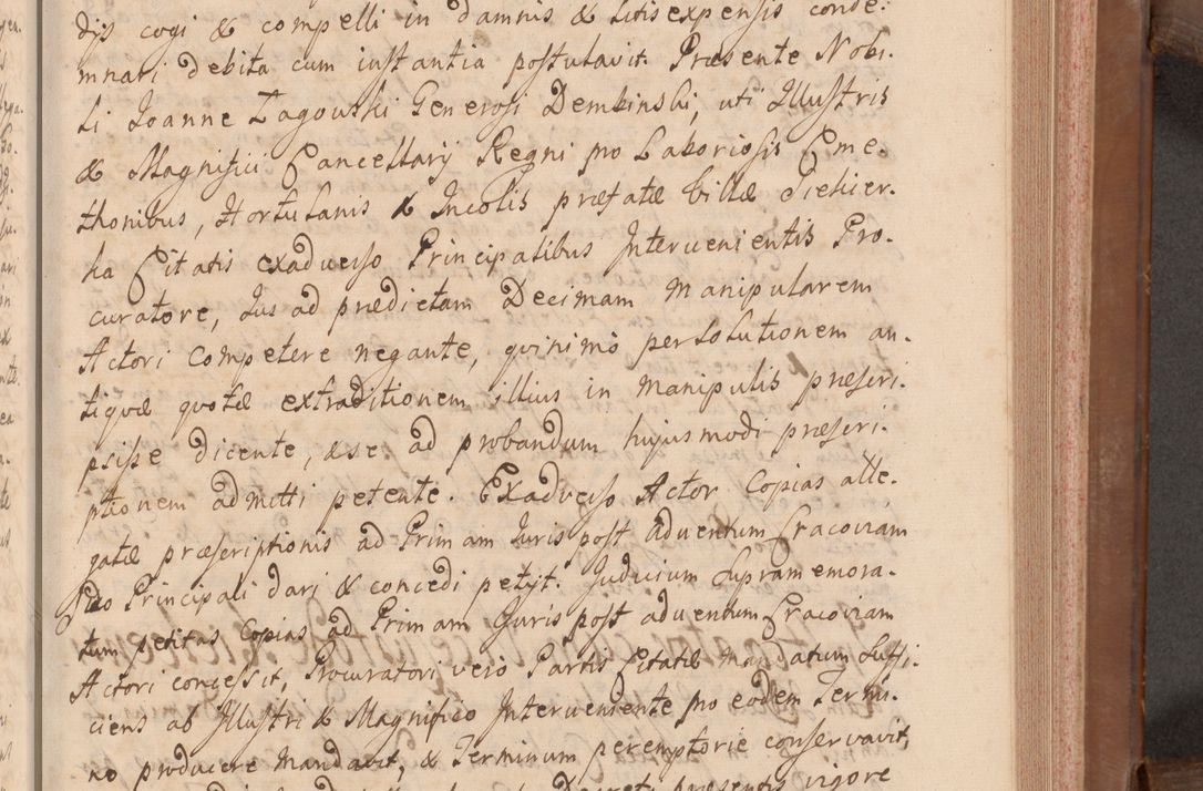 Zdjęcie nr 236 dla obiektu archiwalnego: Volumen VII actorum episcopalium Joannis Małachowski, episcopi Cracoviensis, ducis Severiae de anno 1694 - 1696, quorum index ad finem videatur