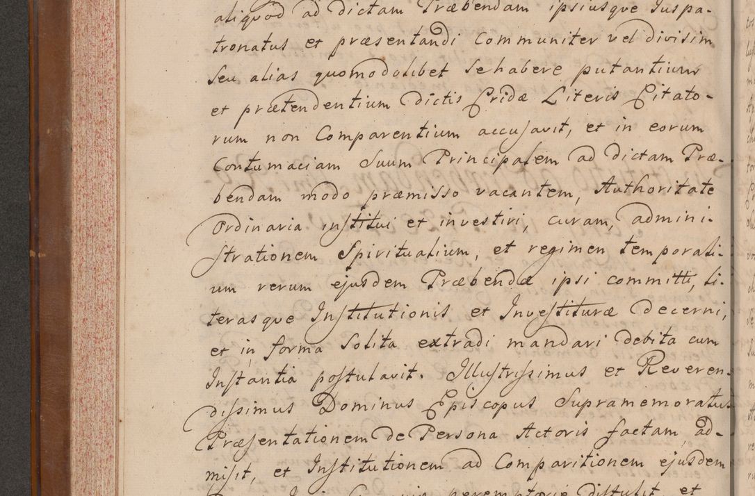 Zdjęcie nr 233 dla obiektu archiwalnego: Volumen VII actorum episcopalium Joannis Małachowski, episcopi Cracoviensis, ducis Severiae de anno 1694 - 1696, quorum index ad finem videatur