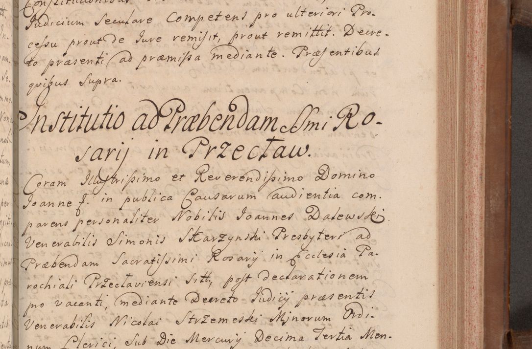 Zdjęcie nr 232 dla obiektu archiwalnego: Volumen VII actorum episcopalium Joannis Małachowski, episcopi Cracoviensis, ducis Severiae de anno 1694 - 1696, quorum index ad finem videatur