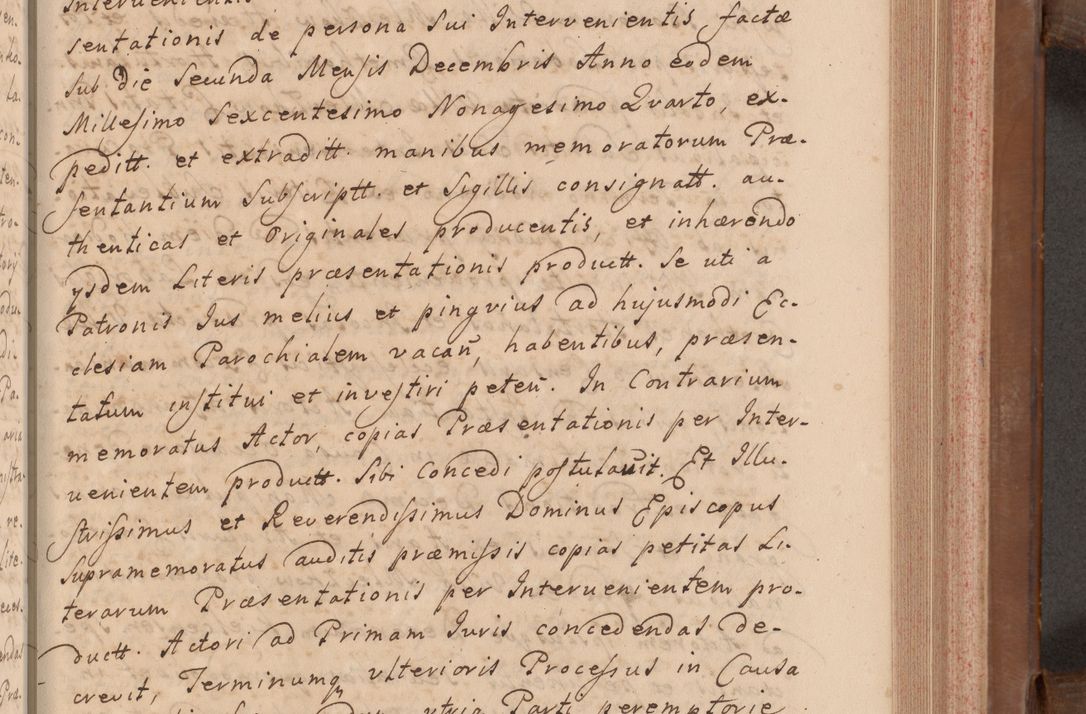 Zdjęcie nr 226 dla obiektu archiwalnego: Volumen VII actorum episcopalium Joannis Małachowski, episcopi Cracoviensis, ducis Severiae de anno 1694 - 1696, quorum index ad finem videatur