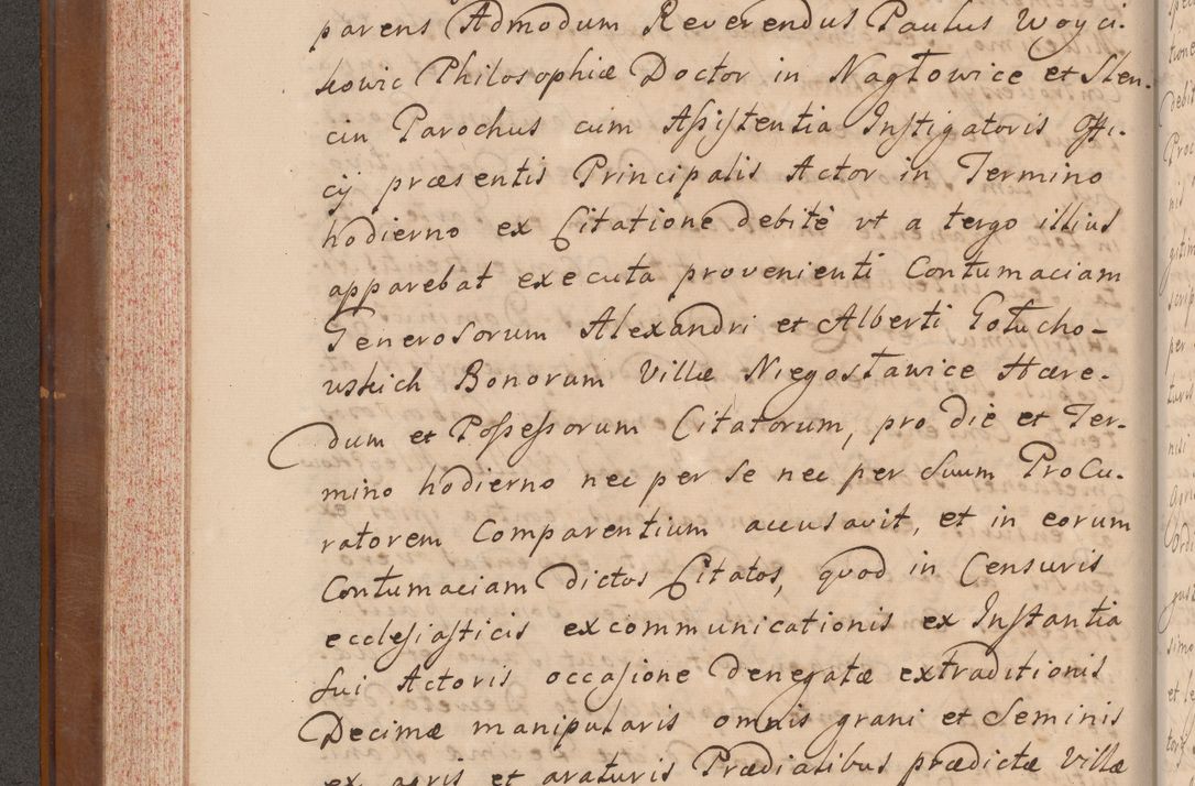 Zdjęcie nr 229 dla obiektu archiwalnego: Volumen VII actorum episcopalium Joannis Małachowski, episcopi Cracoviensis, ducis Severiae de anno 1694 - 1696, quorum index ad finem videatur