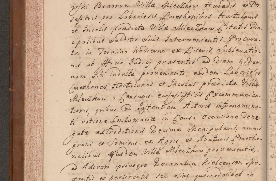 Zdjęcie nr 227 dla obiektu archiwalnego: Volumen VII actorum episcopalium Joannis Małachowski, episcopi Cracoviensis, ducis Severiae de anno 1694 - 1696, quorum index ad finem videatur
