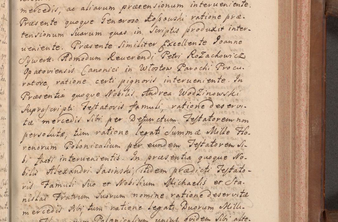 Zdjęcie nr 220 dla obiektu archiwalnego: Volumen VII actorum episcopalium Joannis Małachowski, episcopi Cracoviensis, ducis Severiae de anno 1694 - 1696, quorum index ad finem videatur