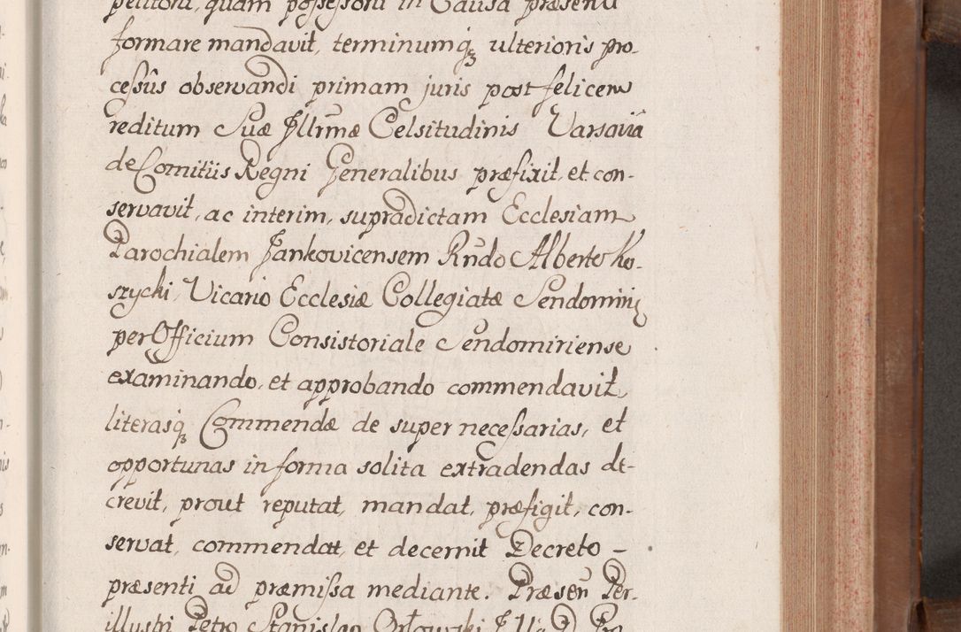 Zdjęcie nr 208 dla obiektu archiwalnego: Volumen VII actorum episcopalium Joannis Małachowski, episcopi Cracoviensis, ducis Severiae de anno 1694 - 1696, quorum index ad finem videatur