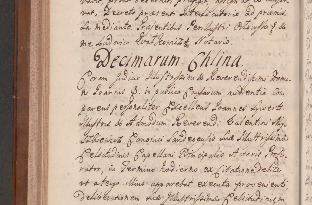 Zdjęcie nr 605 dla obiektu archiwalnego: Volumen VII actorum episcopalium Joannis Małachowski, episcopi Cracoviensis, ducis Severiae de anno 1694 - 1696, quorum index ad finem videatur