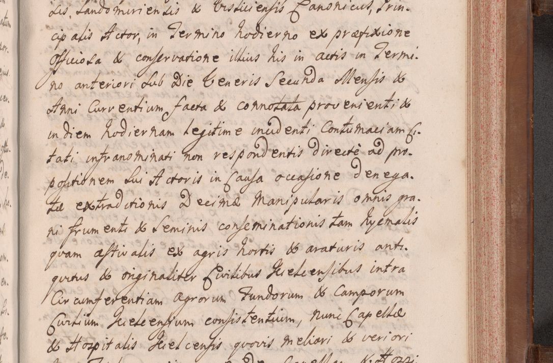 Zdjęcie nr 602 dla obiektu archiwalnego: Volumen VII actorum episcopalium Joannis Małachowski, episcopi Cracoviensis, ducis Severiae de anno 1694 - 1696, quorum index ad finem videatur