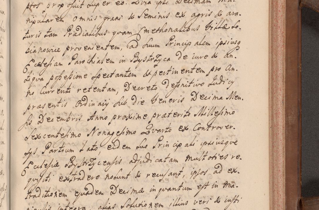 Zdjęcie nr 598 dla obiektu archiwalnego: Volumen VII actorum episcopalium Joannis Małachowski, episcopi Cracoviensis, ducis Severiae de anno 1694 - 1696, quorum index ad finem videatur