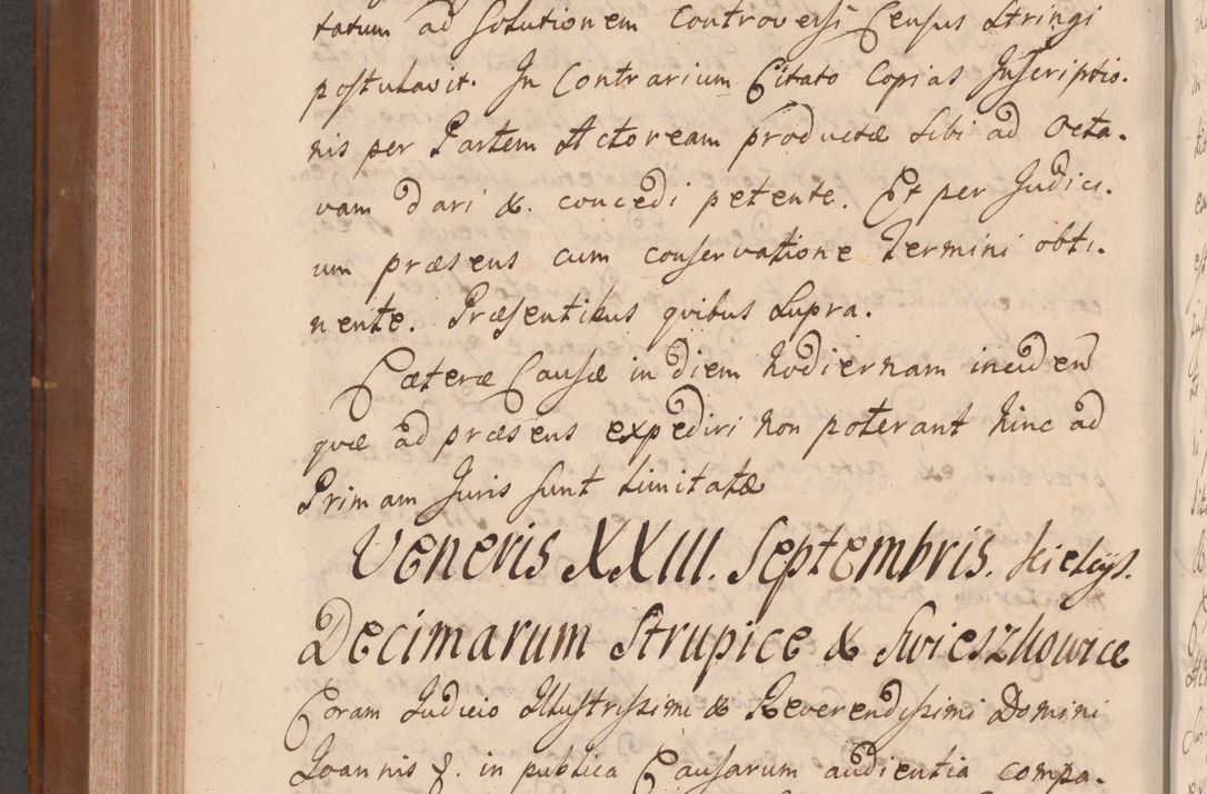 Zdjęcie nr 595 dla obiektu archiwalnego: Volumen VII actorum episcopalium Joannis Małachowski, episcopi Cracoviensis, ducis Severiae de anno 1694 - 1696, quorum index ad finem videatur