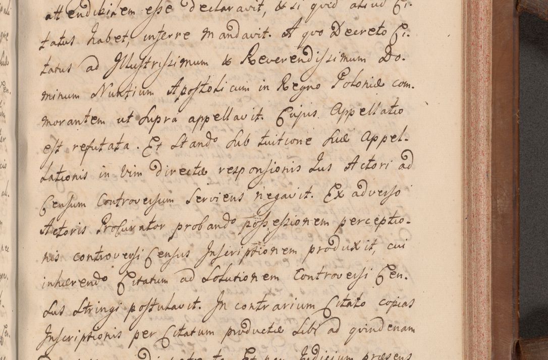 Zdjęcie nr 590 dla obiektu archiwalnego: Volumen VII actorum episcopalium Joannis Małachowski, episcopi Cracoviensis, ducis Severiae de anno 1694 - 1696, quorum index ad finem videatur