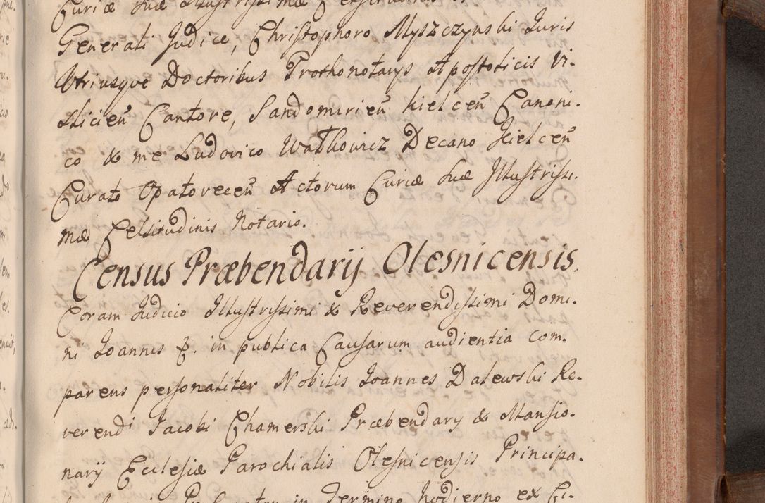Zdjęcie nr 586 dla obiektu archiwalnego: Volumen VII actorum episcopalium Joannis Małachowski, episcopi Cracoviensis, ducis Severiae de anno 1694 - 1696, quorum index ad finem videatur