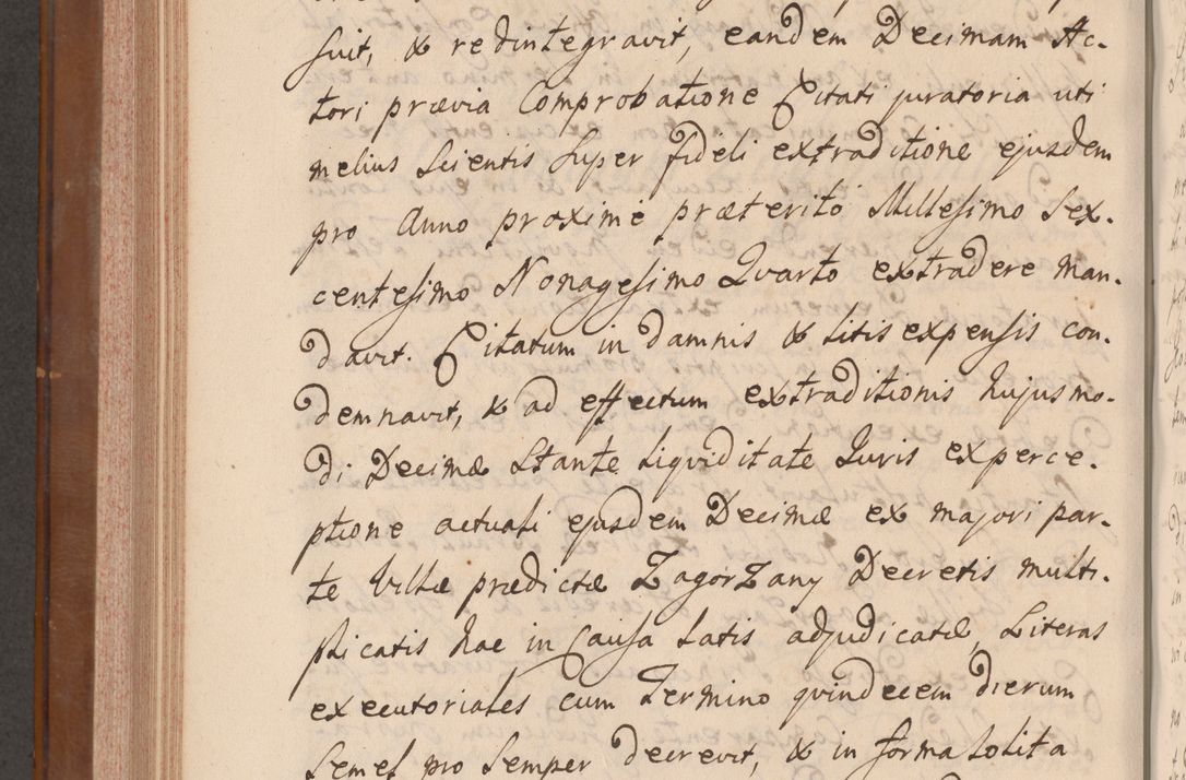 Zdjęcie nr 579 dla obiektu archiwalnego: Volumen VII actorum episcopalium Joannis Małachowski, episcopi Cracoviensis, ducis Severiae de anno 1694 - 1696, quorum index ad finem videatur
