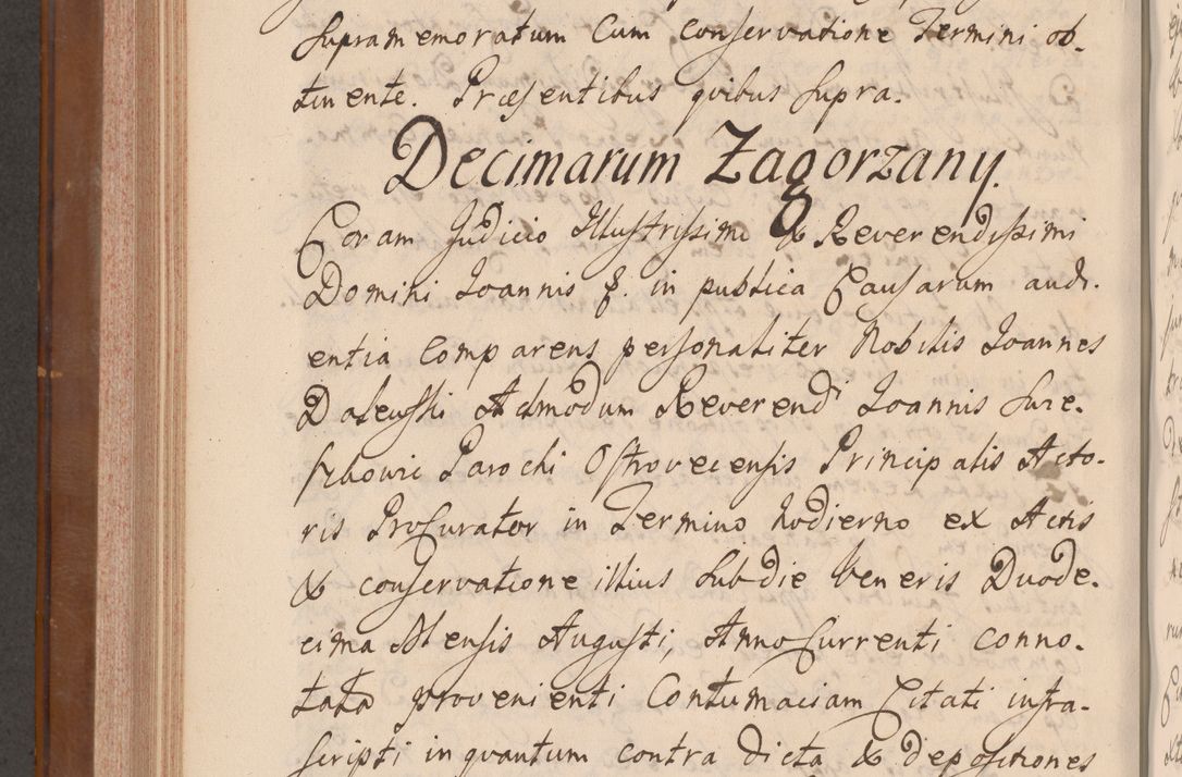 Zdjęcie nr 577 dla obiektu archiwalnego: Volumen VII actorum episcopalium Joannis Małachowski, episcopi Cracoviensis, ducis Severiae de anno 1694 - 1696, quorum index ad finem videatur