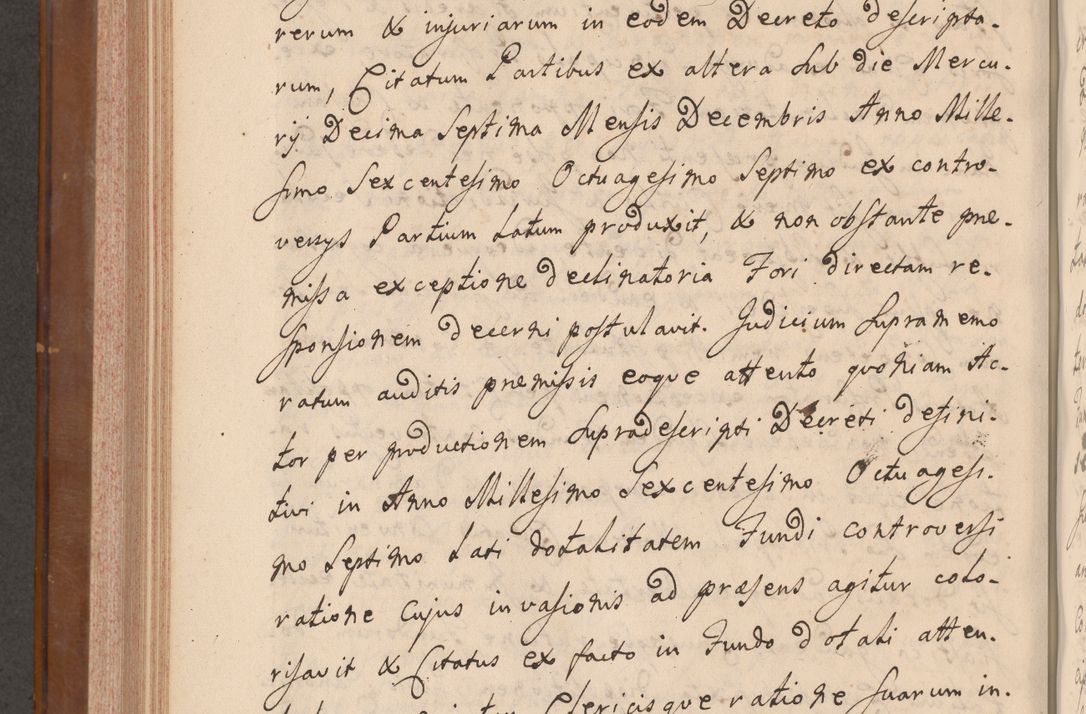 Zdjęcie nr 575 dla obiektu archiwalnego: Volumen VII actorum episcopalium Joannis Małachowski, episcopi Cracoviensis, ducis Severiae de anno 1694 - 1696, quorum index ad finem videatur