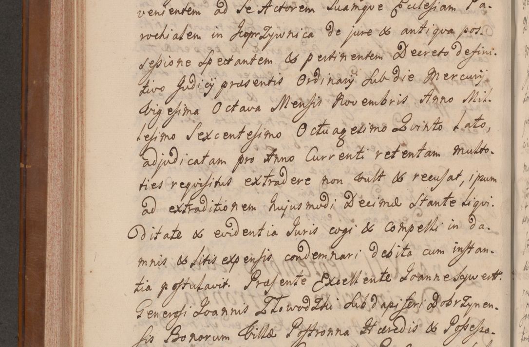 Zdjęcie nr 569 dla obiektu archiwalnego: Volumen VII actorum episcopalium Joannis Małachowski, episcopi Cracoviensis, ducis Severiae de anno 1694 - 1696, quorum index ad finem videatur