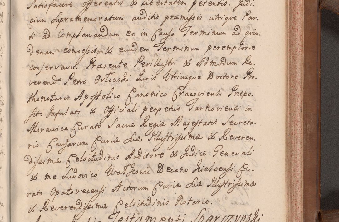 Zdjęcie nr 566 dla obiektu archiwalnego: Volumen VII actorum episcopalium Joannis Małachowski, episcopi Cracoviensis, ducis Severiae de anno 1694 - 1696, quorum index ad finem videatur