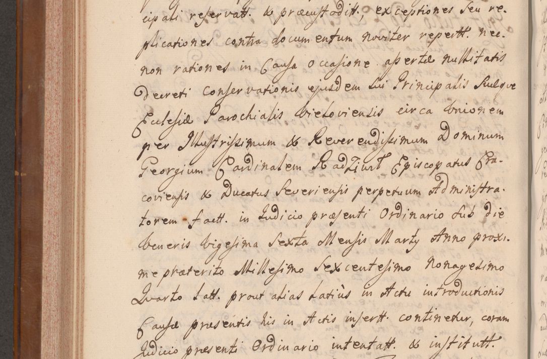 Zdjęcie nr 561 dla obiektu archiwalnego: Volumen VII actorum episcopalium Joannis Małachowski, episcopi Cracoviensis, ducis Severiae de anno 1694 - 1696, quorum index ad finem videatur