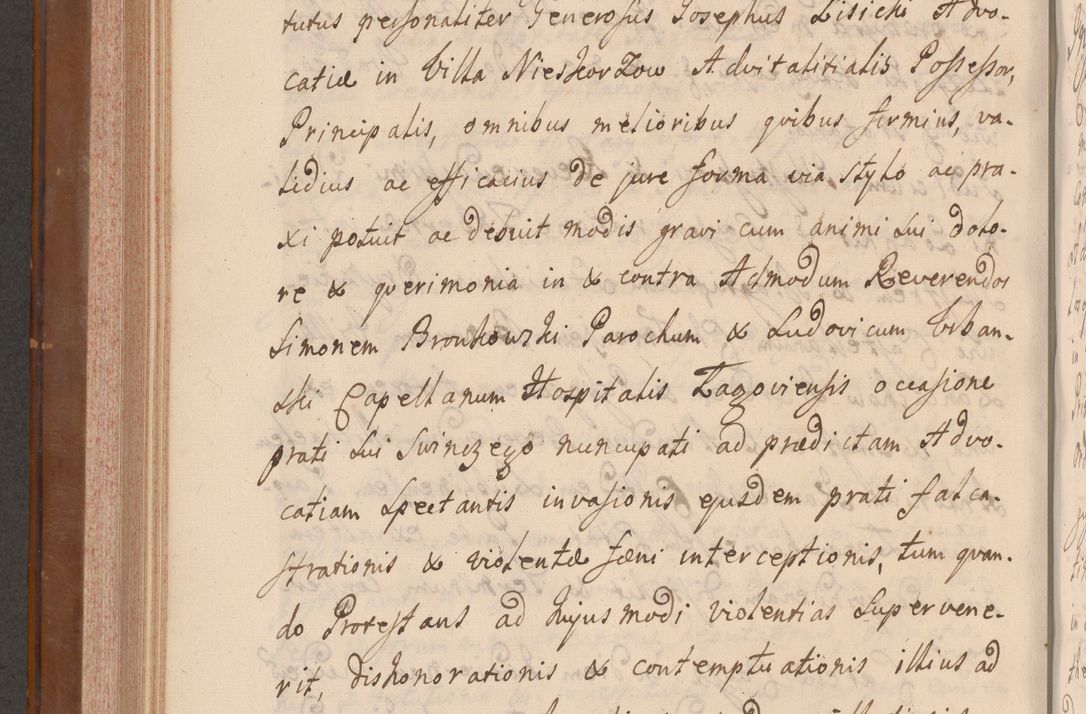 Zdjęcie nr 559 dla obiektu archiwalnego: Volumen VII actorum episcopalium Joannis Małachowski, episcopi Cracoviensis, ducis Severiae de anno 1694 - 1696, quorum index ad finem videatur