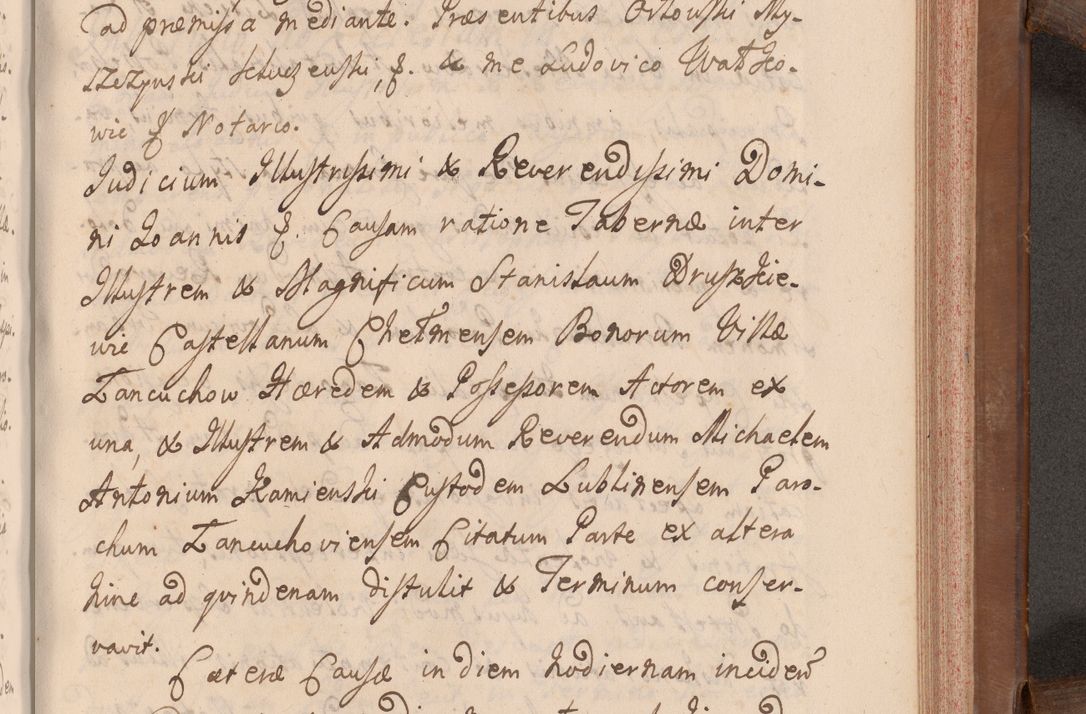 Zdjęcie nr 558 dla obiektu archiwalnego: Volumen VII actorum episcopalium Joannis Małachowski, episcopi Cracoviensis, ducis Severiae de anno 1694 - 1696, quorum index ad finem videatur