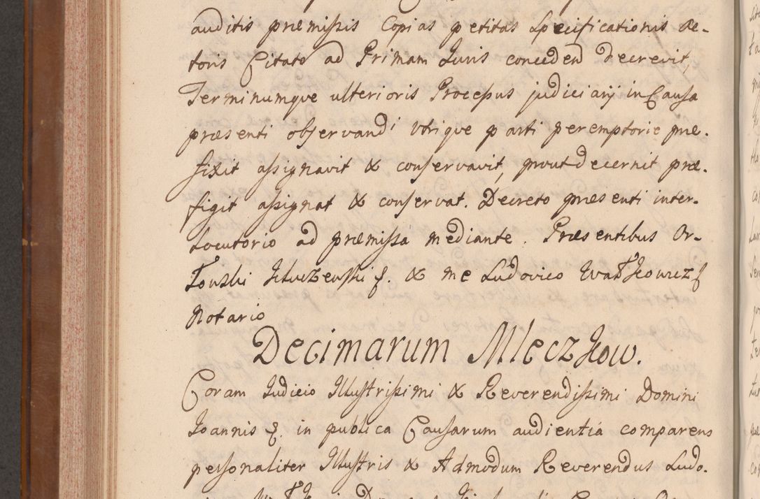 Zdjęcie nr 553 dla obiektu archiwalnego: Volumen VII actorum episcopalium Joannis Małachowski, episcopi Cracoviensis, ducis Severiae de anno 1694 - 1696, quorum index ad finem videatur