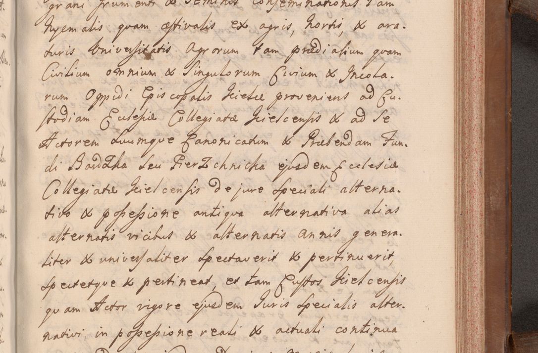 Zdjęcie nr 550 dla obiektu archiwalnego: Volumen VII actorum episcopalium Joannis Małachowski, episcopi Cracoviensis, ducis Severiae de anno 1694 - 1696, quorum index ad finem videatur