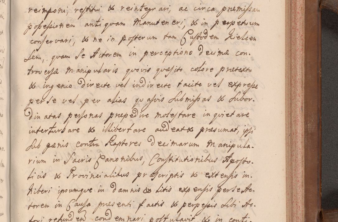 Zdjęcie nr 552 dla obiektu archiwalnego: Volumen VII actorum episcopalium Joannis Małachowski, episcopi Cracoviensis, ducis Severiae de anno 1694 - 1696, quorum index ad finem videatur