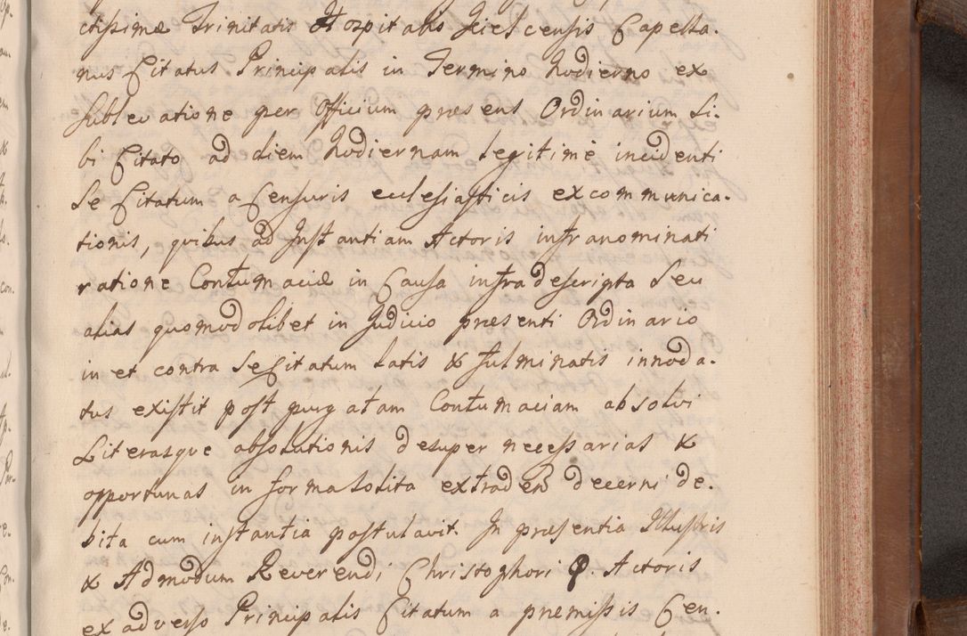 Zdjęcie nr 548 dla obiektu archiwalnego: Volumen VII actorum episcopalium Joannis Małachowski, episcopi Cracoviensis, ducis Severiae de anno 1694 - 1696, quorum index ad finem videatur