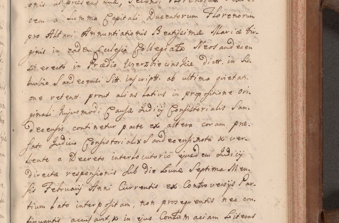 Zdjęcie nr 546 dla obiektu archiwalnego: Volumen VII actorum episcopalium Joannis Małachowski, episcopi Cracoviensis, ducis Severiae de anno 1694 - 1696, quorum index ad finem videatur