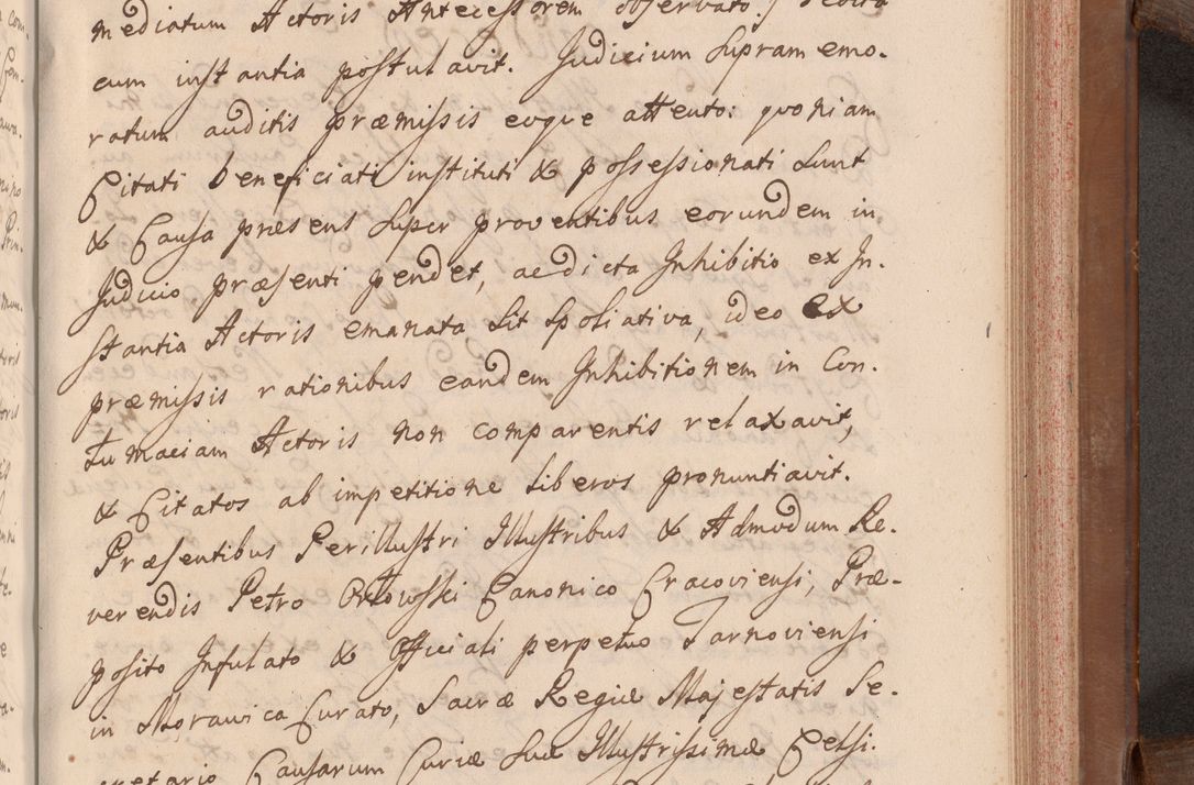 Zdjęcie nr 544 dla obiektu archiwalnego: Volumen VII actorum episcopalium Joannis Małachowski, episcopi Cracoviensis, ducis Severiae de anno 1694 - 1696, quorum index ad finem videatur