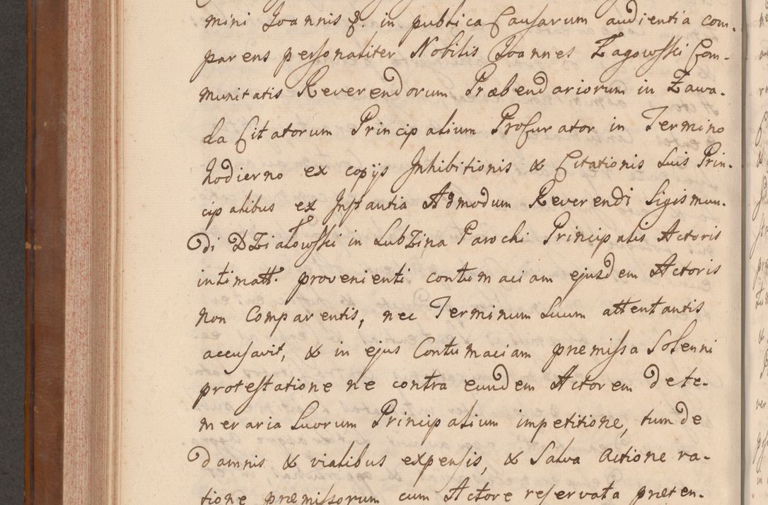 Zdjęcie nr 543 dla obiektu archiwalnego: Volumen VII actorum episcopalium Joannis Małachowski, episcopi Cracoviensis, ducis Severiae de anno 1694 - 1696, quorum index ad finem videatur