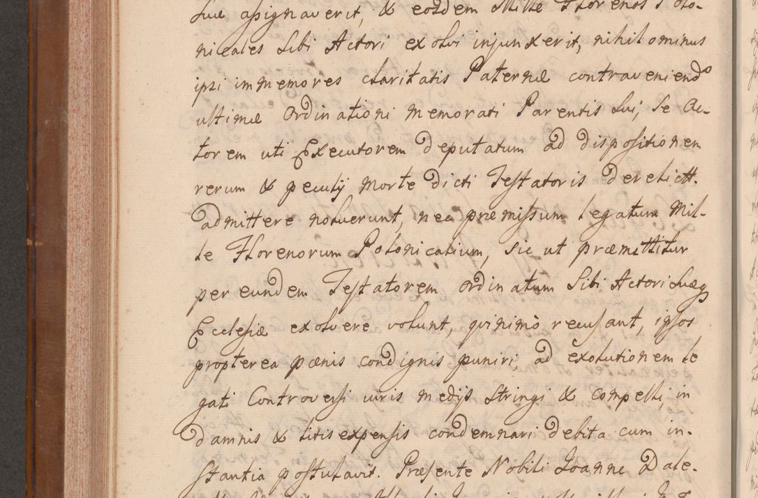 Zdjęcie nr 535 dla obiektu archiwalnego: Volumen VII actorum episcopalium Joannis Małachowski, episcopi Cracoviensis, ducis Severiae de anno 1694 - 1696, quorum index ad finem videatur