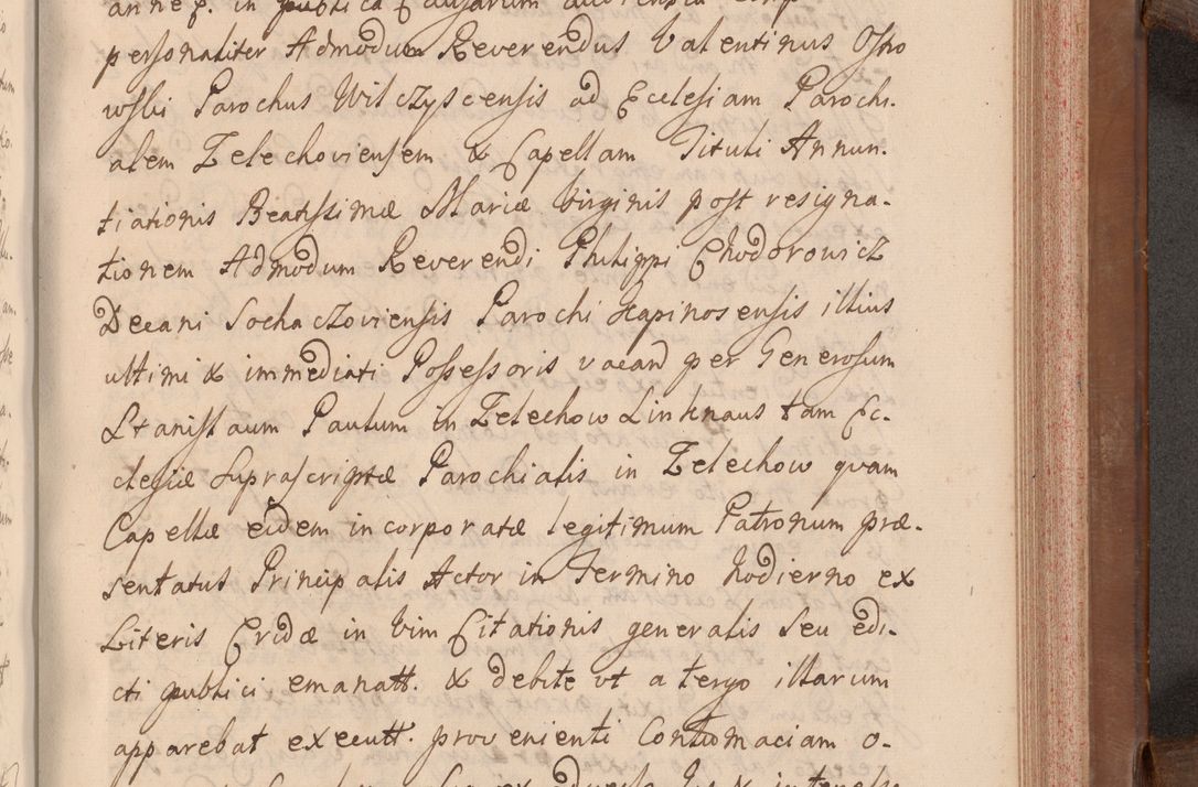 Zdjęcie nr 530 dla obiektu archiwalnego: Volumen VII actorum episcopalium Joannis Małachowski, episcopi Cracoviensis, ducis Severiae de anno 1694 - 1696, quorum index ad finem videatur