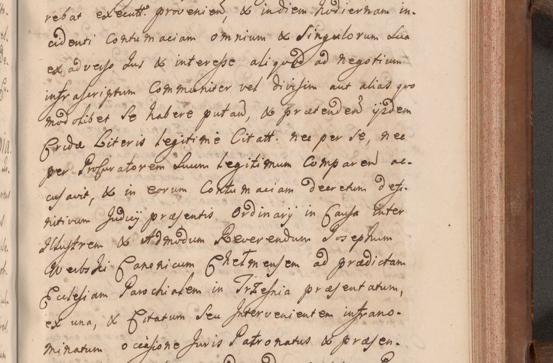 Zdjęcie nr 522 dla obiektu archiwalnego: Volumen VII actorum episcopalium Joannis Małachowski, episcopi Cracoviensis, ducis Severiae de anno 1694 - 1696, quorum index ad finem videatur