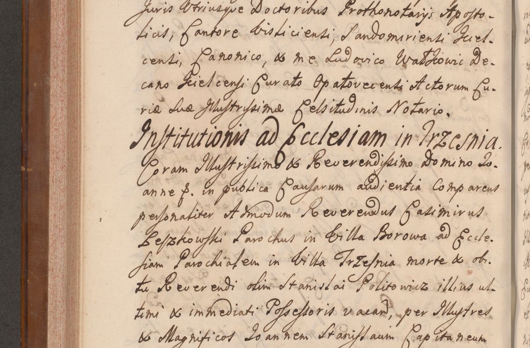 Zdjęcie nr 521 dla obiektu archiwalnego: Volumen VII actorum episcopalium Joannis Małachowski, episcopi Cracoviensis, ducis Severiae de anno 1694 - 1696, quorum index ad finem videatur