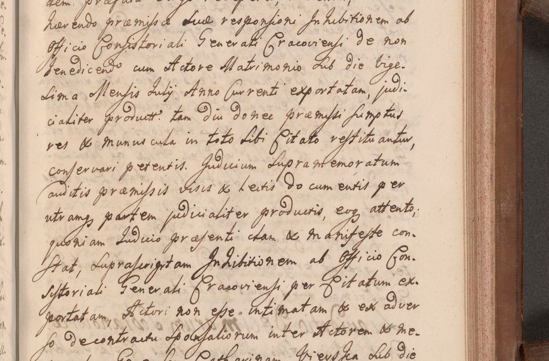 Zdjęcie nr 514 dla obiektu archiwalnego: Volumen VII actorum episcopalium Joannis Małachowski, episcopi Cracoviensis, ducis Severiae de anno 1694 - 1696, quorum index ad finem videatur