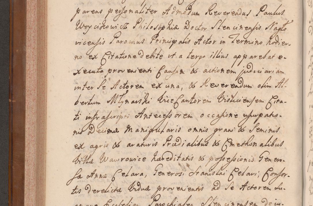 Zdjęcie nr 511 dla obiektu archiwalnego: Volumen VII actorum episcopalium Joannis Małachowski, episcopi Cracoviensis, ducis Severiae de anno 1694 - 1696, quorum index ad finem videatur