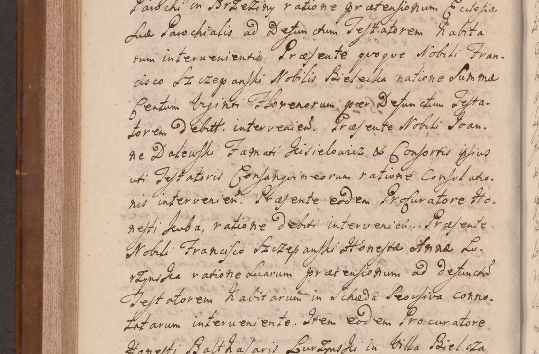 Zdjęcie nr 509 dla obiektu archiwalnego: Volumen VII actorum episcopalium Joannis Małachowski, episcopi Cracoviensis, ducis Severiae de anno 1694 - 1696, quorum index ad finem videatur