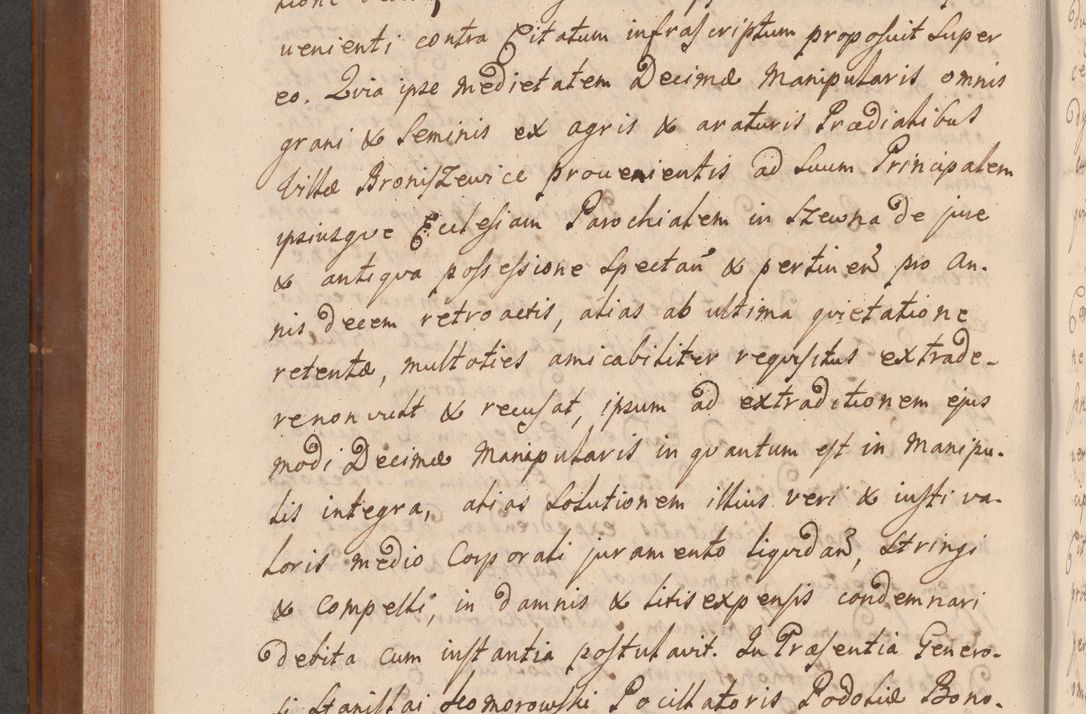 Zdjęcie nr 505 dla obiektu archiwalnego: Volumen VII actorum episcopalium Joannis Małachowski, episcopi Cracoviensis, ducis Severiae de anno 1694 - 1696, quorum index ad finem videatur