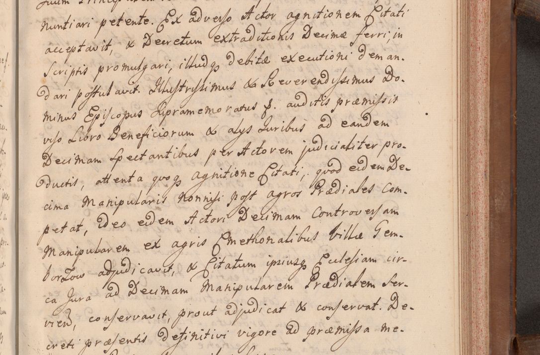 Zdjęcie nr 500 dla obiektu archiwalnego: Volumen VII actorum episcopalium Joannis Małachowski, episcopi Cracoviensis, ducis Severiae de anno 1694 - 1696, quorum index ad finem videatur