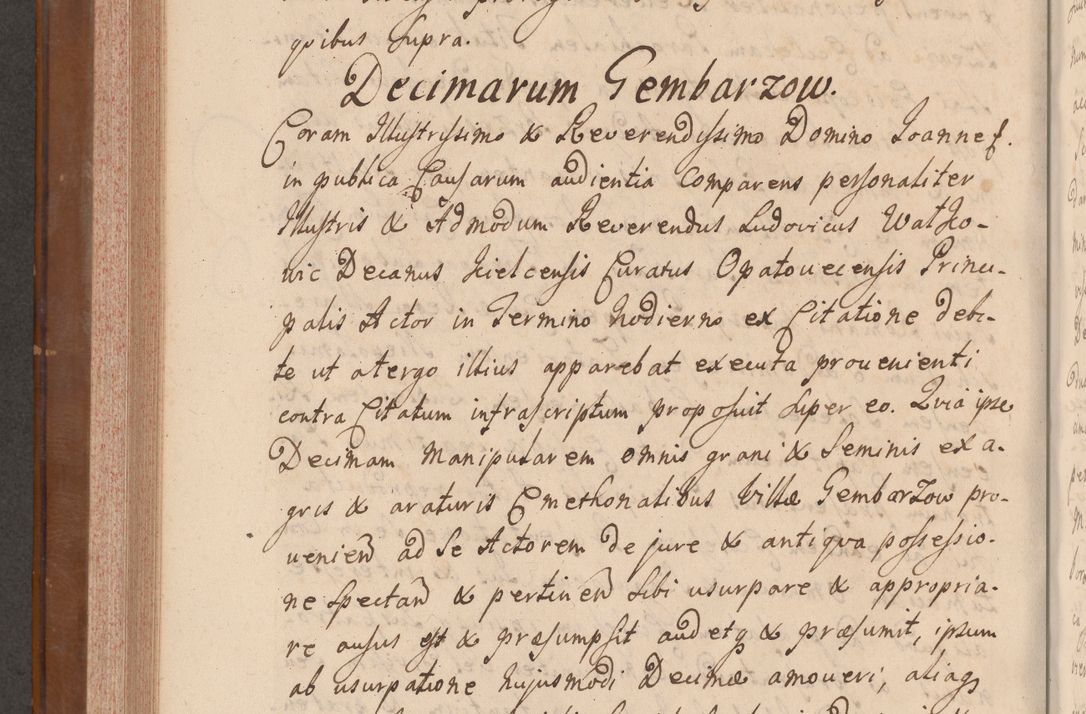 Zdjęcie nr 499 dla obiektu archiwalnego: Volumen VII actorum episcopalium Joannis Małachowski, episcopi Cracoviensis, ducis Severiae de anno 1694 - 1696, quorum index ad finem videatur