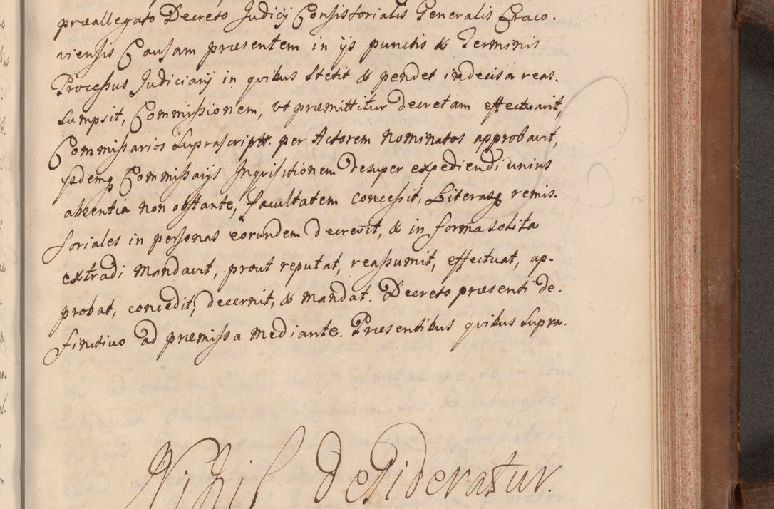 Zdjęcie nr 496 dla obiektu archiwalnego: Volumen VII actorum episcopalium Joannis Małachowski, episcopi Cracoviensis, ducis Severiae de anno 1694 - 1696, quorum index ad finem videatur