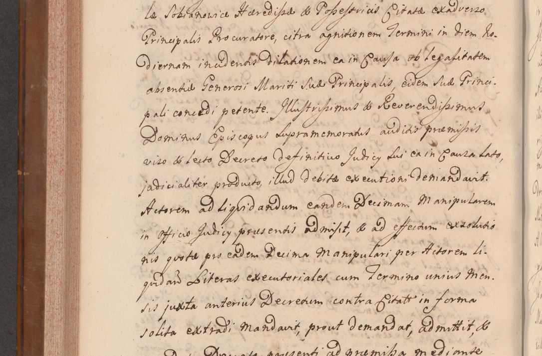 Zdjęcie nr 493 dla obiektu archiwalnego: Volumen VII actorum episcopalium Joannis Małachowski, episcopi Cracoviensis, ducis Severiae de anno 1694 - 1696, quorum index ad finem videatur