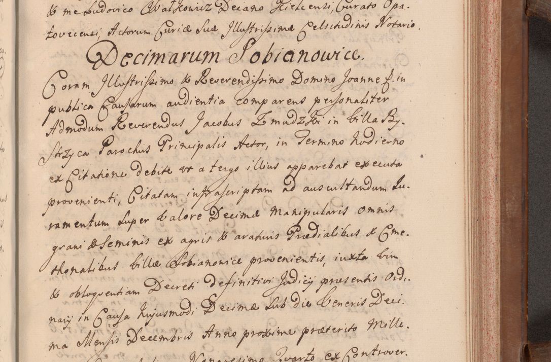 Zdjęcie nr 492 dla obiektu archiwalnego: Volumen VII actorum episcopalium Joannis Małachowski, episcopi Cracoviensis, ducis Severiae de anno 1694 - 1696, quorum index ad finem videatur