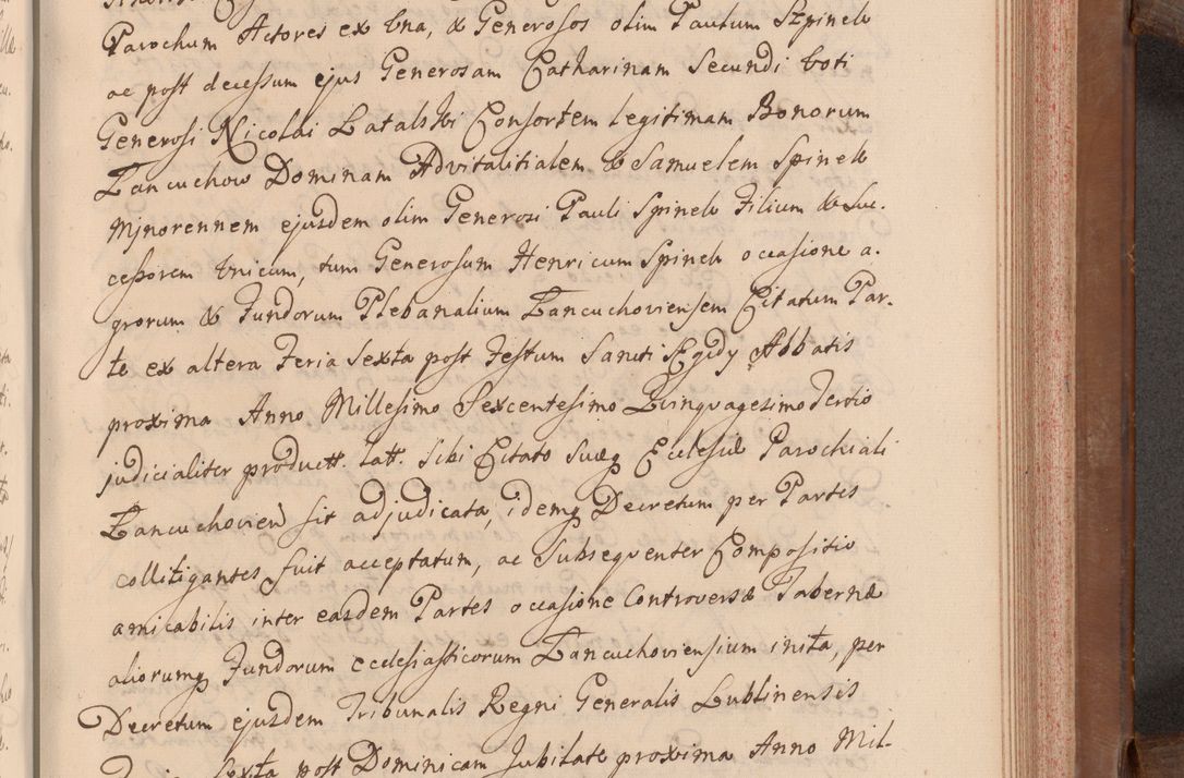 Zdjęcie nr 490 dla obiektu archiwalnego: Volumen VII actorum episcopalium Joannis Małachowski, episcopi Cracoviensis, ducis Severiae de anno 1694 - 1696, quorum index ad finem videatur