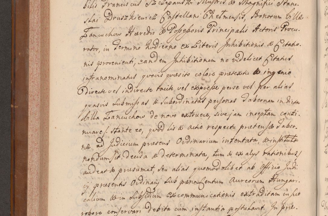 Zdjęcie nr 489 dla obiektu archiwalnego: Volumen VII actorum episcopalium Joannis Małachowski, episcopi Cracoviensis, ducis Severiae de anno 1694 - 1696, quorum index ad finem videatur
