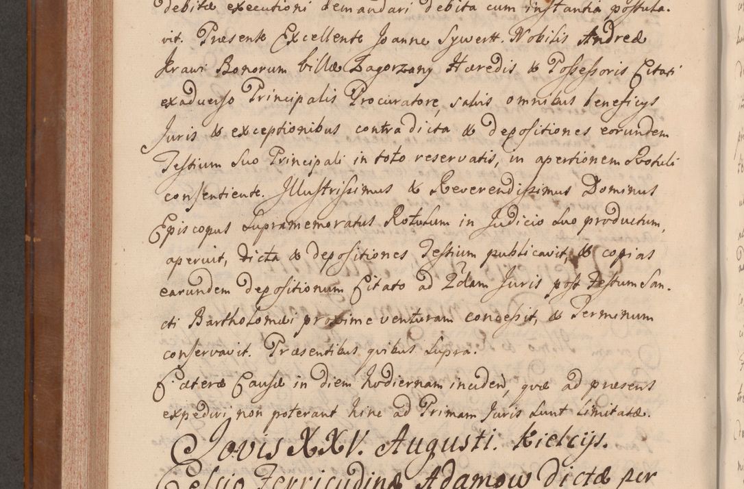 Zdjęcie nr 487 dla obiektu archiwalnego: Volumen VII actorum episcopalium Joannis Małachowski, episcopi Cracoviensis, ducis Severiae de anno 1694 - 1696, quorum index ad finem videatur