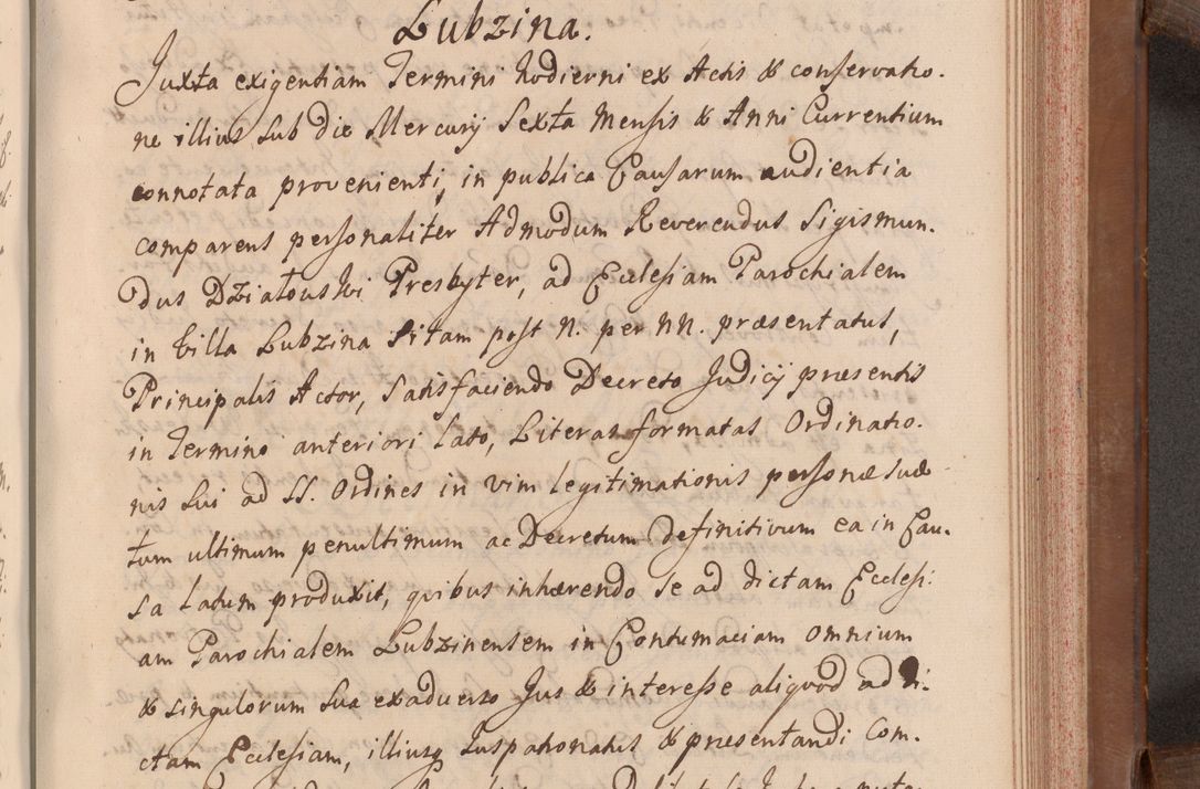 Zdjęcie nr 484 dla obiektu archiwalnego: Volumen VII actorum episcopalium Joannis Małachowski, episcopi Cracoviensis, ducis Severiae de anno 1694 - 1696, quorum index ad finem videatur